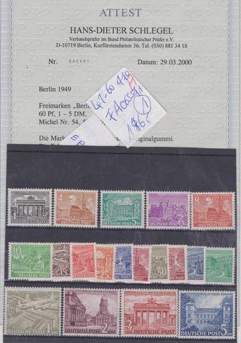 Berlin 6 postfrisch - 42-6,