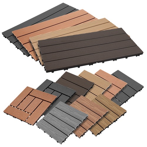 Wpc terrassenfliesen diy - wpc,